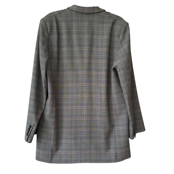 Babaton Aritzia Oversized Blazer - Size L - Oversized Fit - Plaid Check - Picture 4 of 8